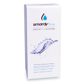 smardy 40 Photometer Test Tablets 20x DPD1 and 20x Glycine (Bromine, Chlorine Dioxide Test) for Electronic Water Testers