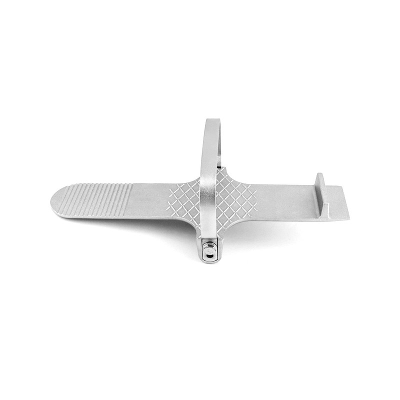 QWORK Foot Panel Lifter, Aluminum Alloy Door Lifter Tool, for