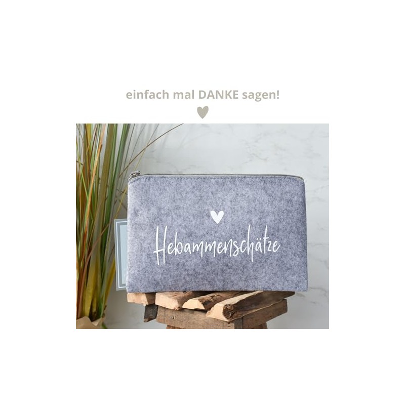 Hebammensch√§tze | Geschenkidee f√ºr die Hebamme | Hebamme mit Herz