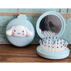 Cinnamoroll Compact Mirror with Pop Up Travel Brush Stocking Stuffer
