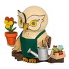 Kuhnert Woodturning Smoke Figure / Incense Figure - Owl Gardener