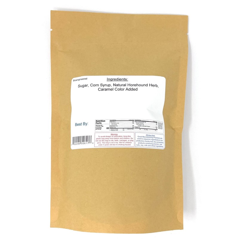 Yankee Traders Old Tyme Sanded Hard Candy, Horehound, 1 Pound