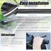 5 Piece Set Motorcycle Handlebar Accessories - 4 x Non-Slip