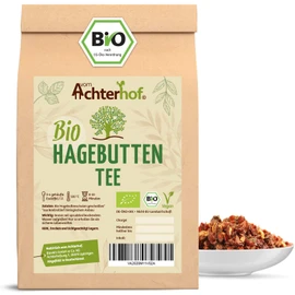 Rosehip Tea Organic Loose 100 g | Rosehip Peels Cut | Fruity, Sweet Spicy Aroma | Highest Organic Quality | Rosehip Tea | from Achterhof
