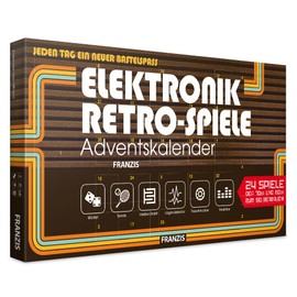 FRANZIS Elektronik-Retro-Spiele-Adventskalender 2018 | 24 Spiele der 70er und 80er zum Selberbauen | Jeden Tag ein neuer Bastelspaß | Ab 14 Jahren