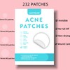 Pimple Patches Acne Patches, 232 Patches Hydrocolloid Spot Patches with