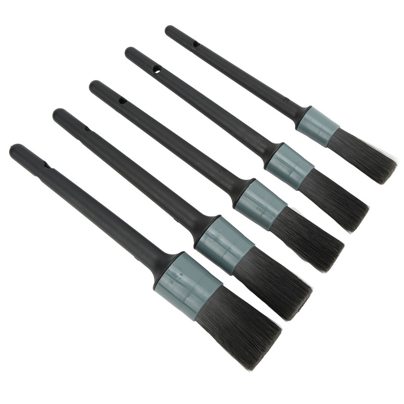 10pcs Car Detailing Brush Kit Wash Mitt Wire Brushes Flexible