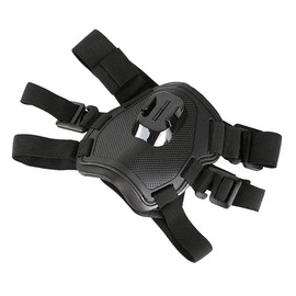 DUTTY Action Camera Dog Harness Mount Adjustable for GoPro Hero 7 6 5 4 Xiaoyi Sports Cam Chest Strap Holder