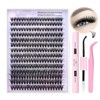 Lash Extension Kit – 280pcs Cluster Lashes D Curl, 40D