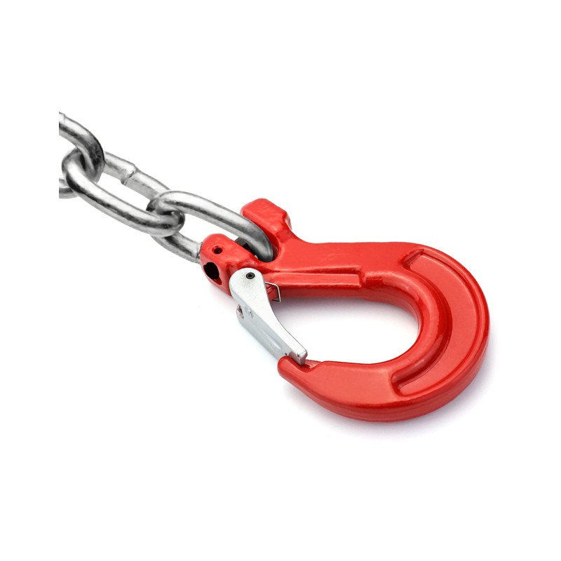 QWORK Clevis Slip Hook with Latch, 2 Pack, 1/2", 6940