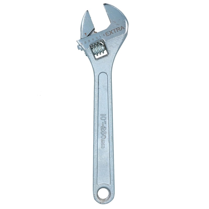 AB Tools 10" Adjustable Spanner/Wrench Monkey Pipe Plumbers Opening Range