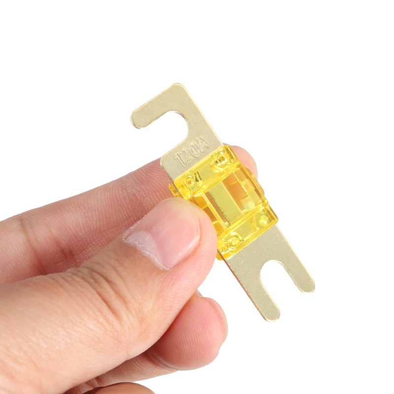 X AUTOHAUX 10pcs 120A AFS Mini ANL Fuse Replacement Electrical