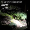 Rechargeable Flashlights High Lumens, Sofirn IF23 4000lm Flashlight 3-in-1 with