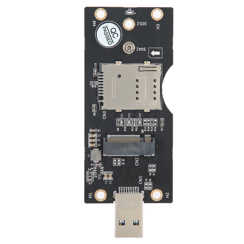 M.2 to USB 3.0 Adapter Riser Card with SIM Card