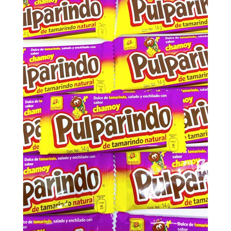 Pulparindo Chamoy Tamarind Pulp Candy 20 count