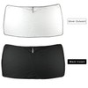 ROCCS Windshield Sunshade UV Ray Reflector for 2014-2025 Dodge RAM