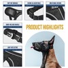 OneTigris Large Dog Muzzle, Soft Mesh Muzzles for Small Medium