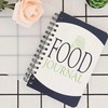 ATDAWN Food Journal/Food Diary/Diet Journal Notebook, 5x7 Inch, 120 Pages,