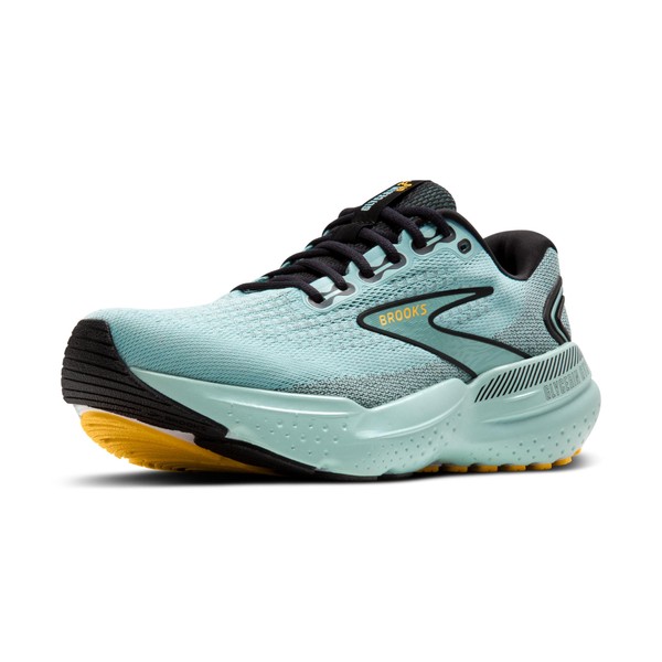 Brooks Men's Glycerin GTS 21 Supportive Running Shoe - Cloud/Black/Gold