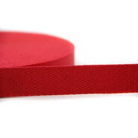 NTS Sewing Technology 25 m Webbing Made of 100% Polypropylene (Red, 30)