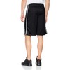 Spiro Mens Quick Dry Basketball Shorts (L) (Black / White)