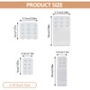 Pack of 12 Bra Extenders, 3 Rows, 2 Hooks, 3