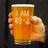 49 + 1 Middle Finger - 16 oz Pint Glass