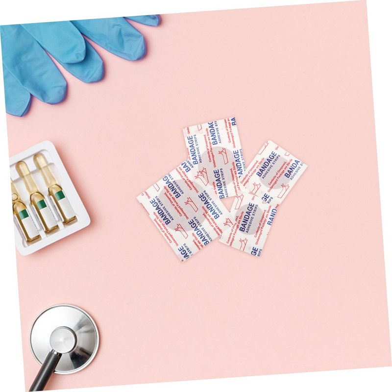 OHPHCALL Portable Toe Finger Bandages 80pcs Round Bandages Breathable Flexible