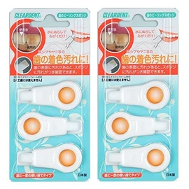 Value Clear Dent Tooth Peeling Sponge, 3 Pack x 2 Pack