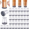 40 Pack Extra Small Chair Leg Floor Protectors Silicone Covers