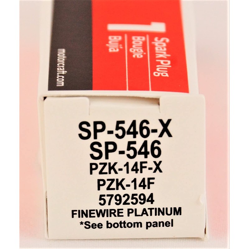 MOTORCRAFT - Bujía (SP546)