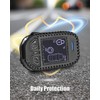 Leather Car Key Case Fit for Compustar Prime T11 RF-P2WT11-SS