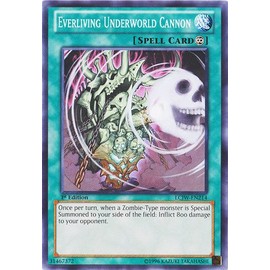 YU-GI-OH! - Everliving Underworld Cannon (LCJW-EN214) - Legendary Collection 4: Joey's World - 1st Edition - Common
