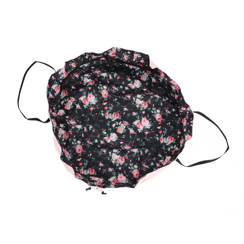 Drawstring Makeup Bags Cosmetic Bags Large Capacity Inner Zipper Pockets