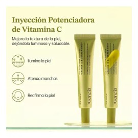 Serum Arencia Vitamina C Booster Antiedad Iluminador, 2 Unid