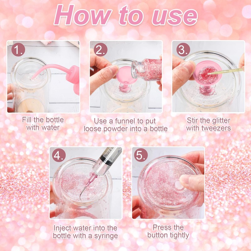 12 PCS Snow Globe Tumbler Tool Kit - Complete DIY