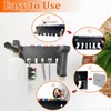 High Pressure Washer Gun Holder Wall Mounted Stainless Steel Foam
