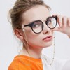 ZOORON Eyeglass Chains for Women, Premium Beaded Eyeglass Necklace Chain