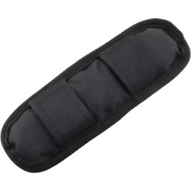 Luorong 루오룽 어깨끈 패드 블랙 탈착식 수하물 가방 백팩 패스너 쿠션 Luorong Shoulder Strap Pad Black Detachable Luggage Bag Backpack Buckle Cushion