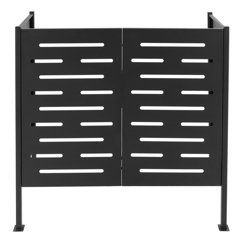 AC Fence for Outside Unit,Outdoor Privacy Screen Wood Panels with