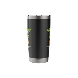 Gardener Don't Get Old Gardening Flower Planting Gardener Stainless Steel Insulated Tumbler