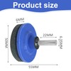 JOYVOX Lawn Mower Blade Sharpener - 2 Pack Blue Garden