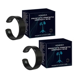 Katyjun Pack of 2 Magnetic Copper Bracelet Men's Magnetic Prostate Bracelet Magnetic Bracelet