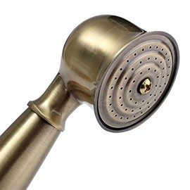 Retro Copper Handheld Shower Head Hand Shower Head Green Bronze