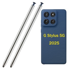 2 Pack G Stylus 2025 Pen for Motorola Moto G Stylus 5G 2025 Stylus Pen Replacement for Moto G Stylus 5G (2025) XT2517 All Versions Touch Screen S Pen(Pantone Gibraltar Sea)