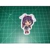 Konosuba Yunyun Bunny Anime Uv Waterproof Sticker 2.25”x3”
