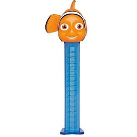 NEMO PEZ CANDY AND DISPENSERS WITH 3 PEZ REFILL PACKS SEALED ON BLISTER CARD