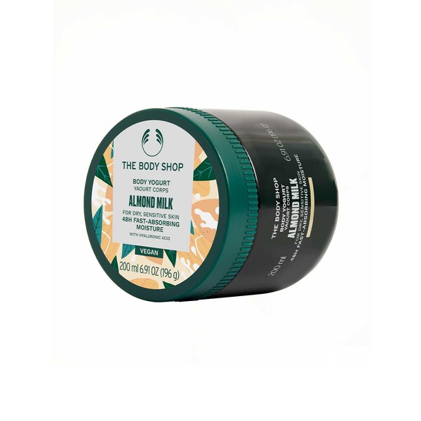 The Body Shop Official Body Yogurt AM (Scent: Almond Milk), 7.8 fl oz (200 ml)