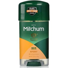 Mitchum Anti-Perspirant & Deodorant Clear Gel, Sport, 2.25 oz (63 g) (Pack of 12) by Mitchum
