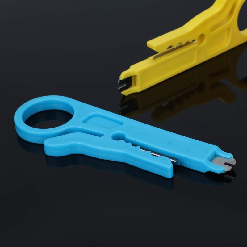 Mini Wire Stripper, 6 Pcs Network Wire Stripper Punch Down
